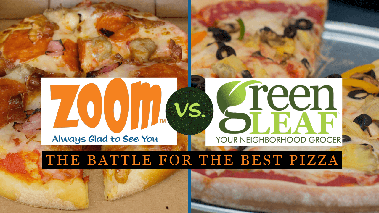 Vote on your favorite pizza: Sun baked pizza from ZOOM or chef prepared pizza at GreenLeaf Market