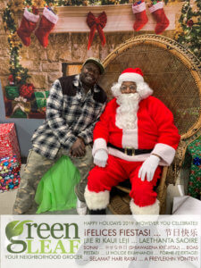 Free Pictures with Santa for children and adults St. Louis at GreenLeaf Market