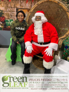 Free Pictures with Santa for children and adults St. Louis at GreenLeaf Market