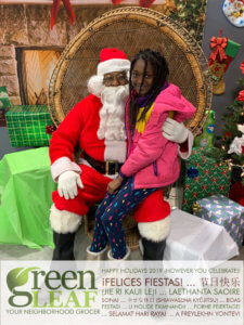 Pictures with Santa Claus Event at GreenLeaf Market