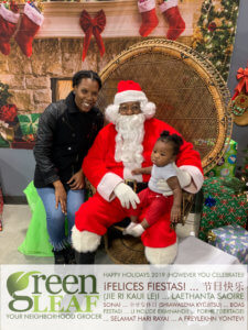 Pictures with Santa Claus Event at GreenLeaf Market