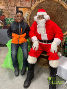 Holiday pictures at GreenLeaf Market St. Louis Grocery Store