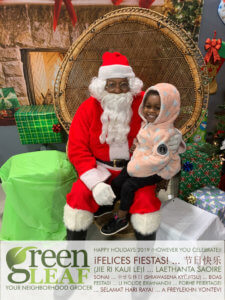December 15 2019 Pictures with Santa Claus Event at GreenLeaf Market