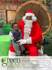 December 15 2019 Pictures with Santa Claus Event at GreenLeaf Market